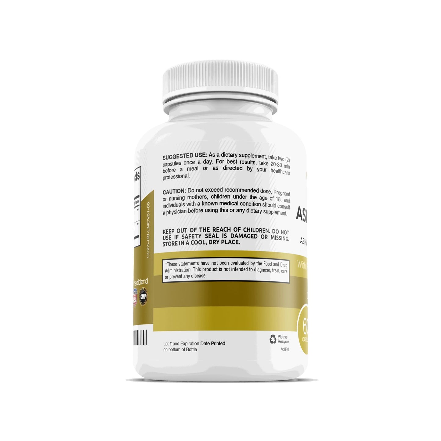 Ashwagandha & Black Pepper Capsules - Healblend