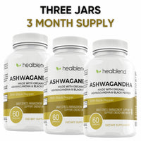 Ashwagandha & Black Pepper Capsules - Healblend