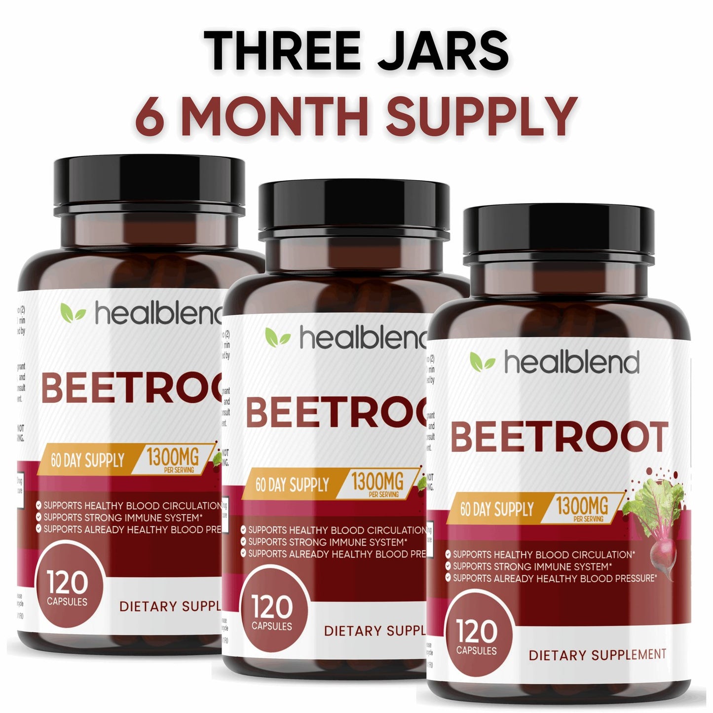 Beet Root Capsules - Healblend