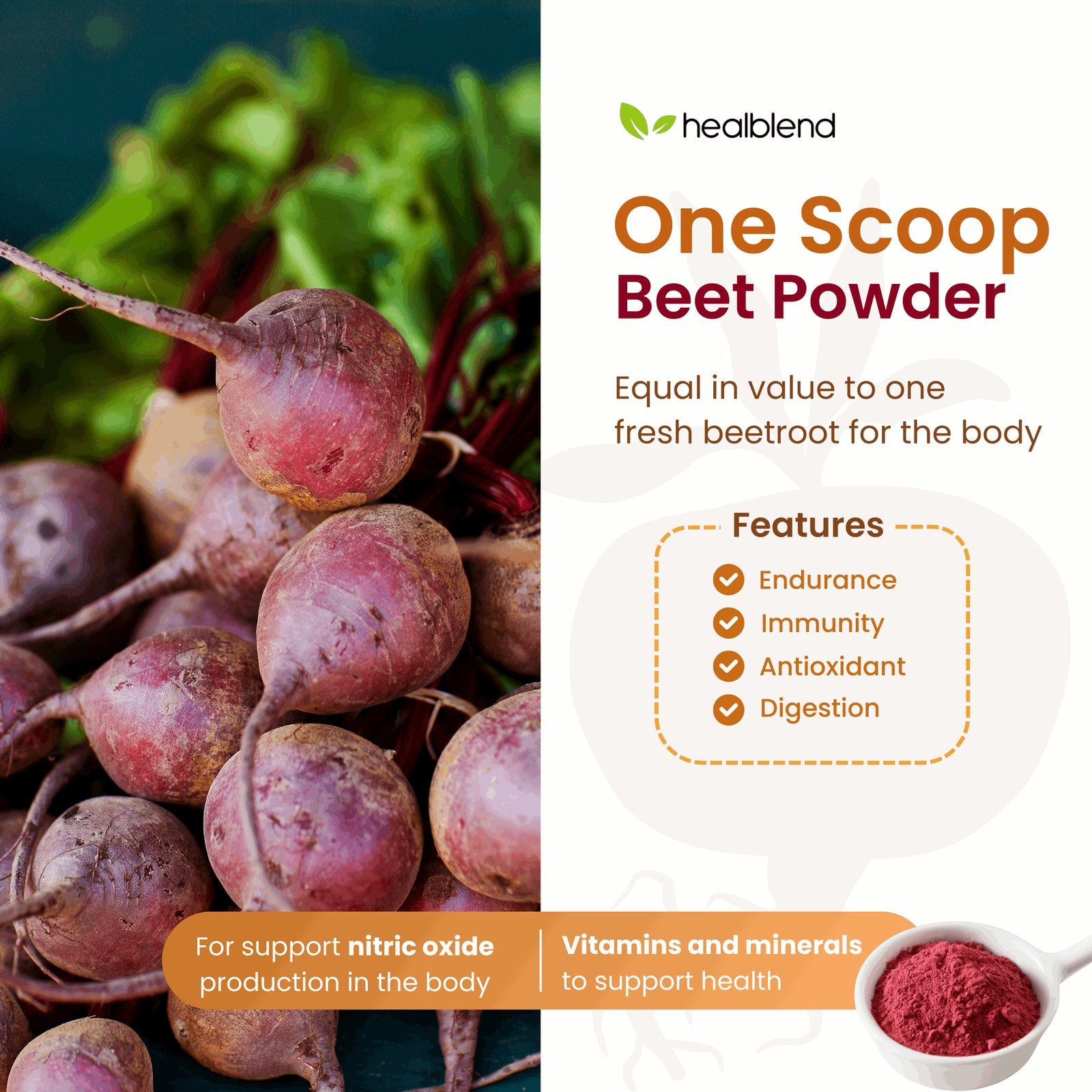 Beet Root Powder Berry Flavored - Healblend