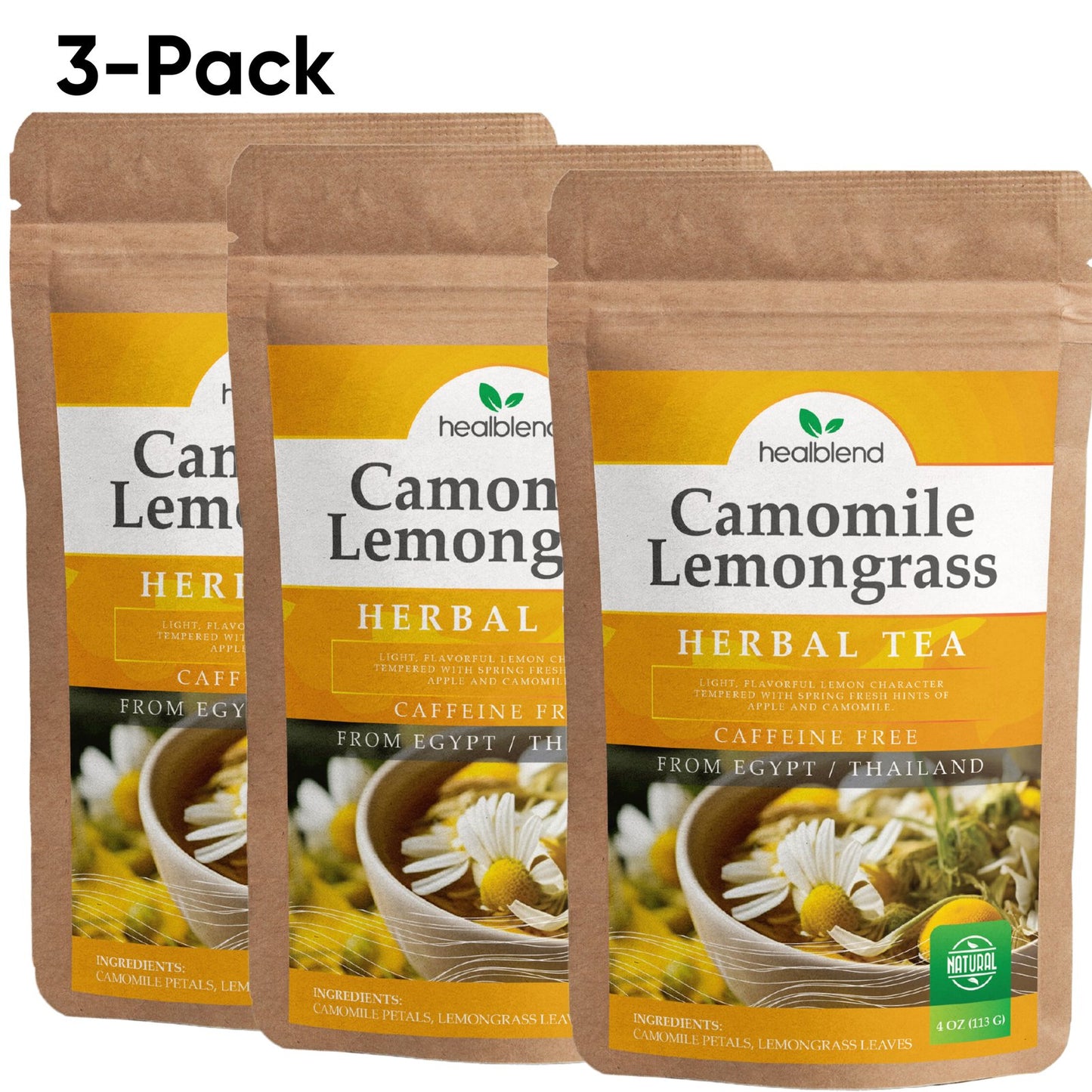 Camomile & Lemongrass Herbal Tea - Healblend
