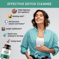Complete Detox Cleanse Capsules: Liver & Colon Health - Healblend - #tag4#