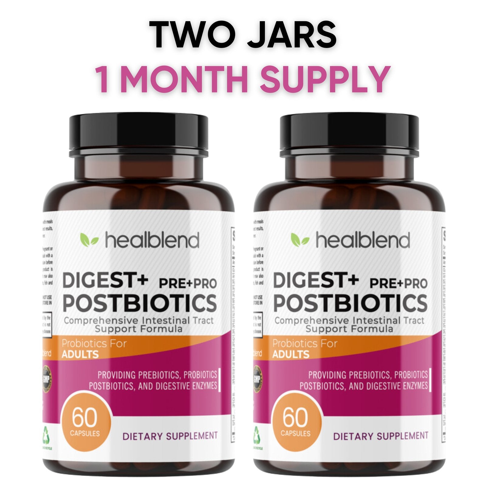 Digest Pre - Pro - Postbiotics 3 in 1 - Healblend