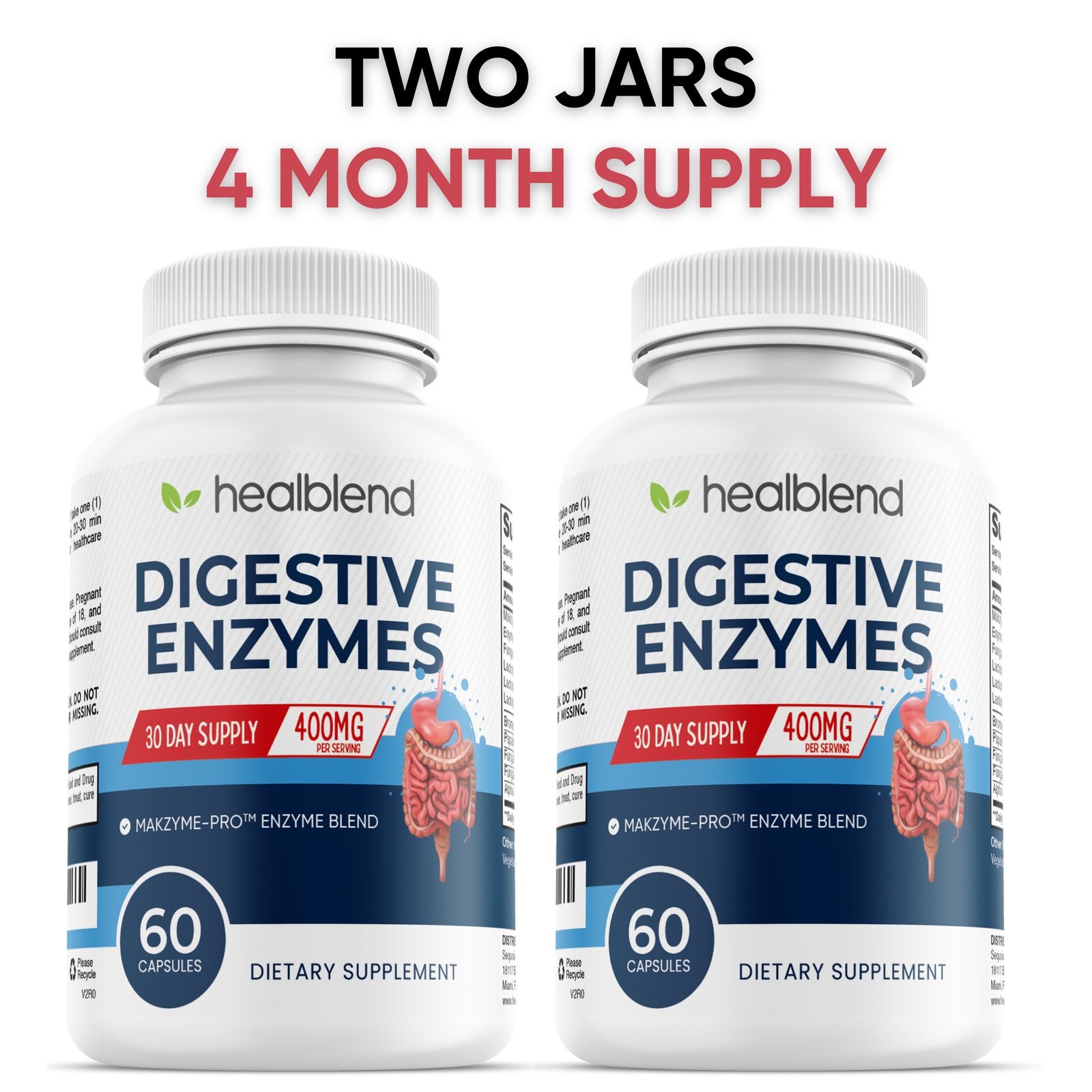 Digestive Health Enzyme Blend - Healblend