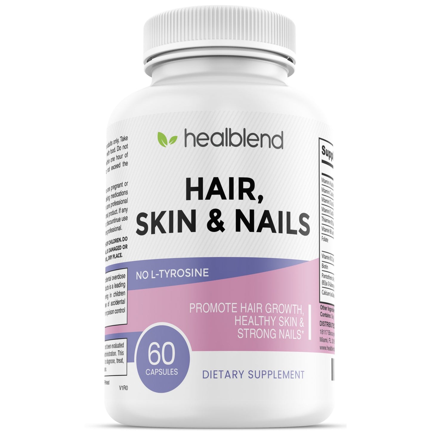 Hair Skin and Nails Vitamins - Healblend