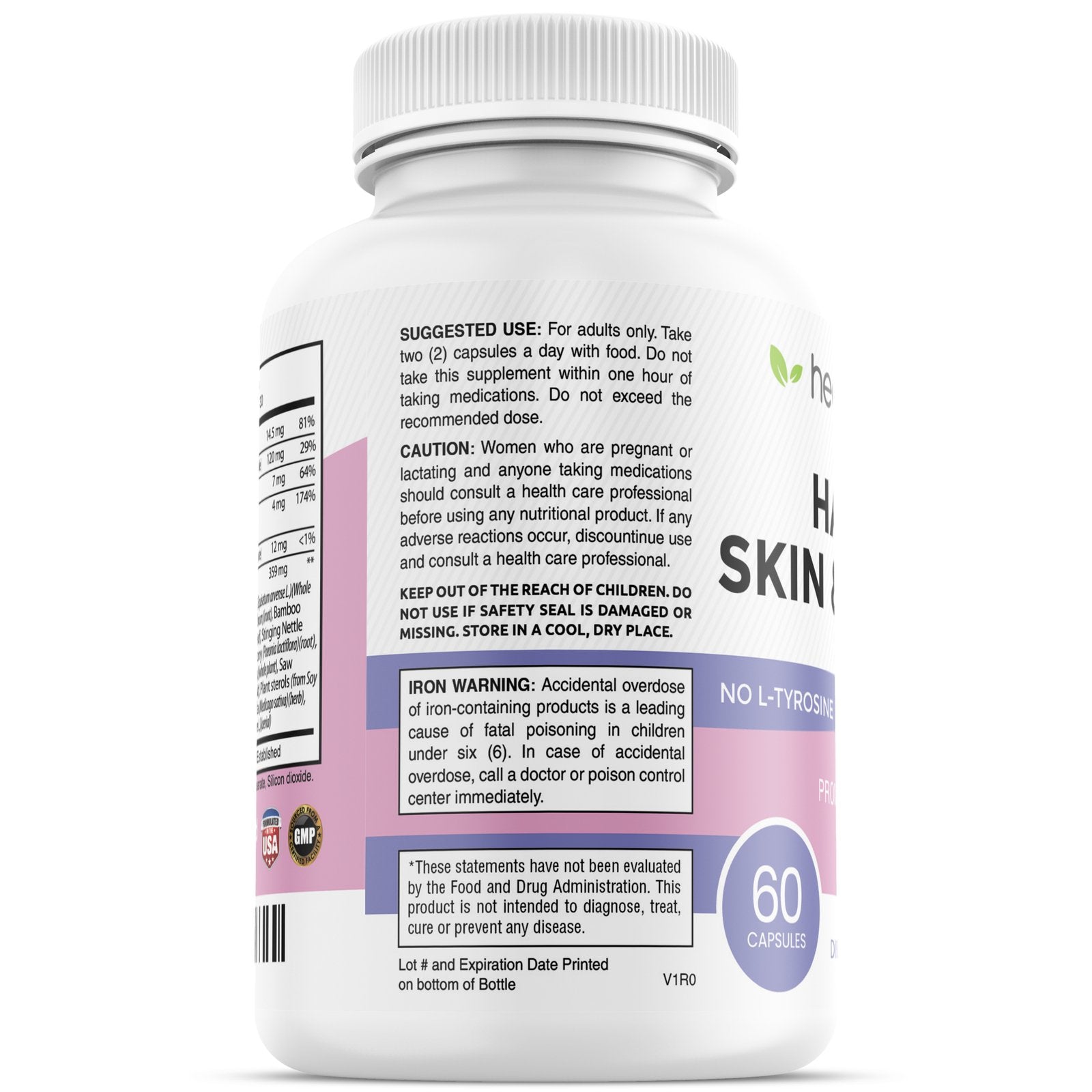 Hair Skin and Nails Vitamins - Healblend