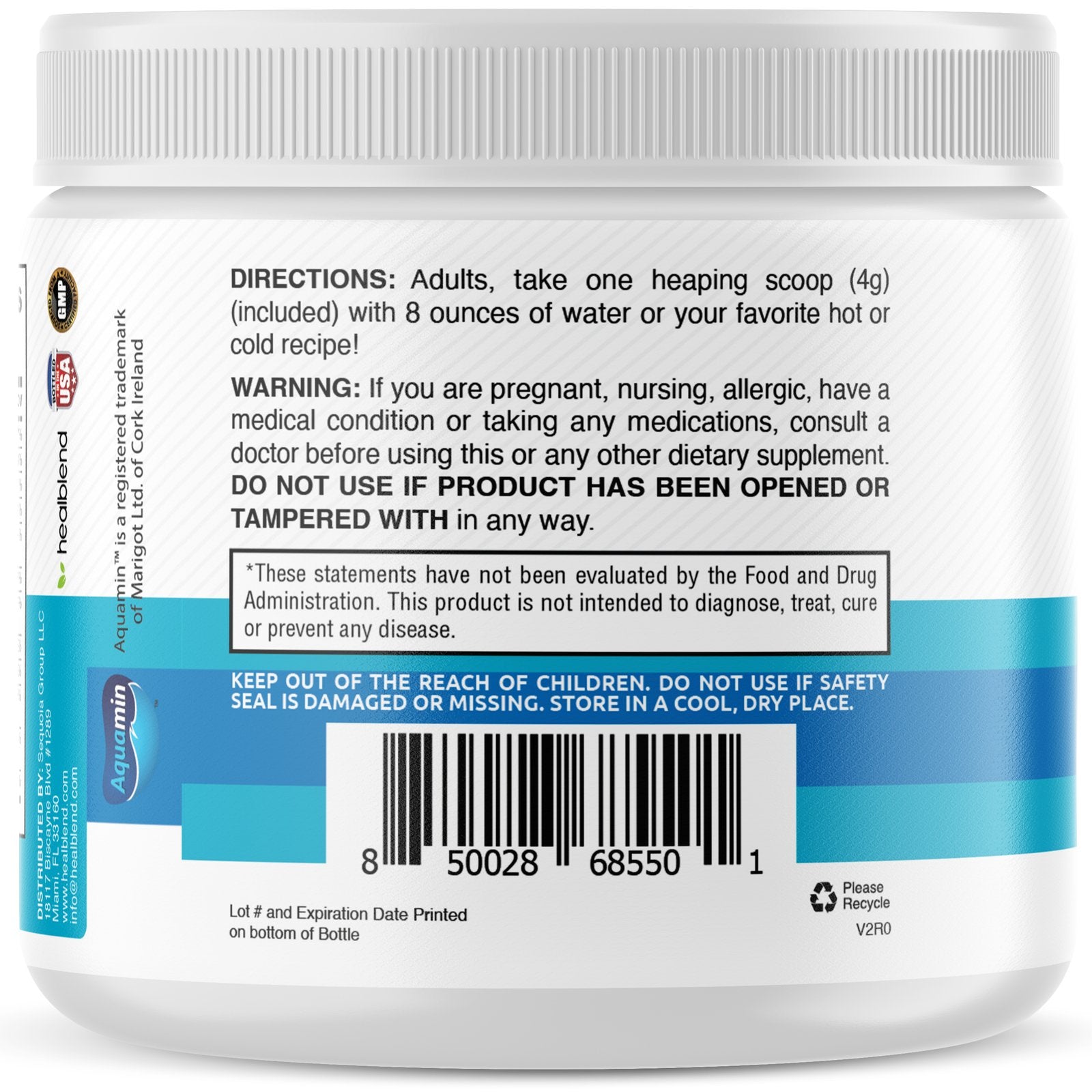 Hydration Powder with vitamins and minerals - Healblend
