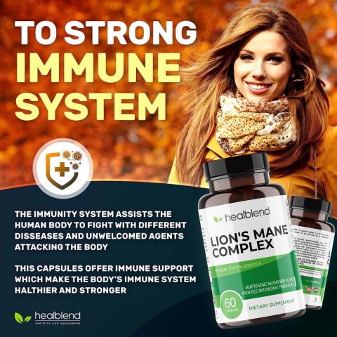 Lion's Mane Mushroom Complex - Healblend