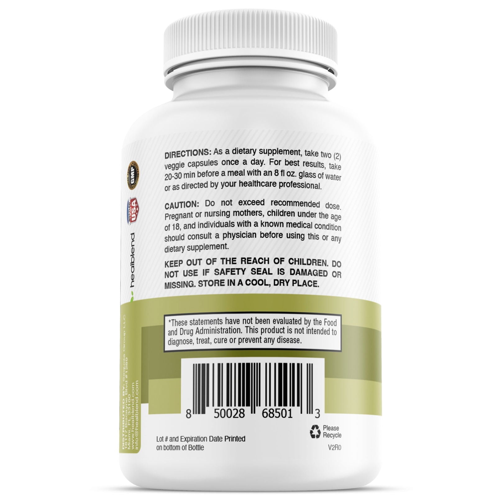 Liver Support with Milk Thistle Extract - Healblend - #tag4#
