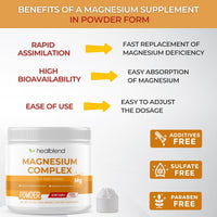 Magnesium Complex - Magnesium Citrate Powder - Healblend