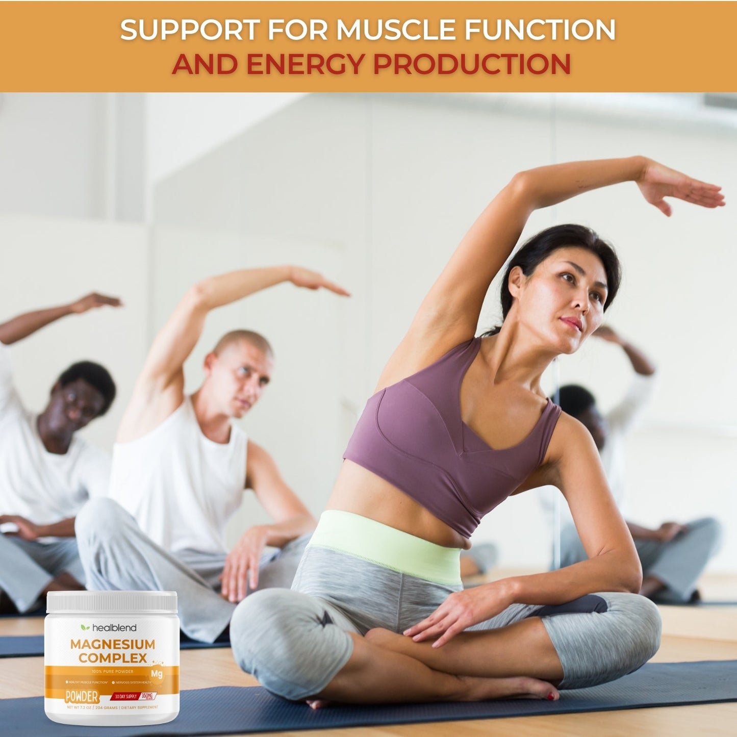 Magnesium Complex - Magnesium Citrate Powder - Healblend