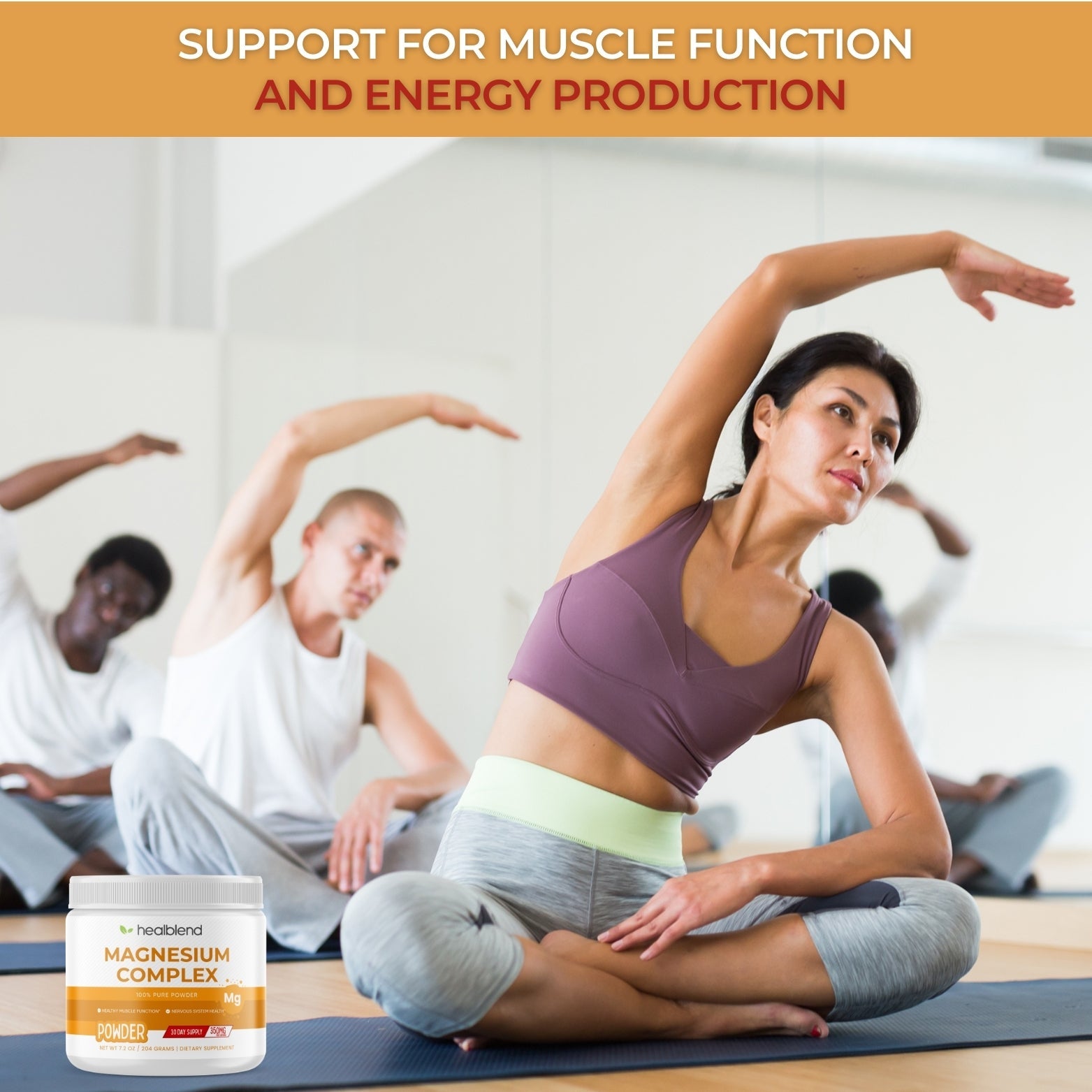 Magnesium Complex - Magnesium Citrate Powder - Healblend