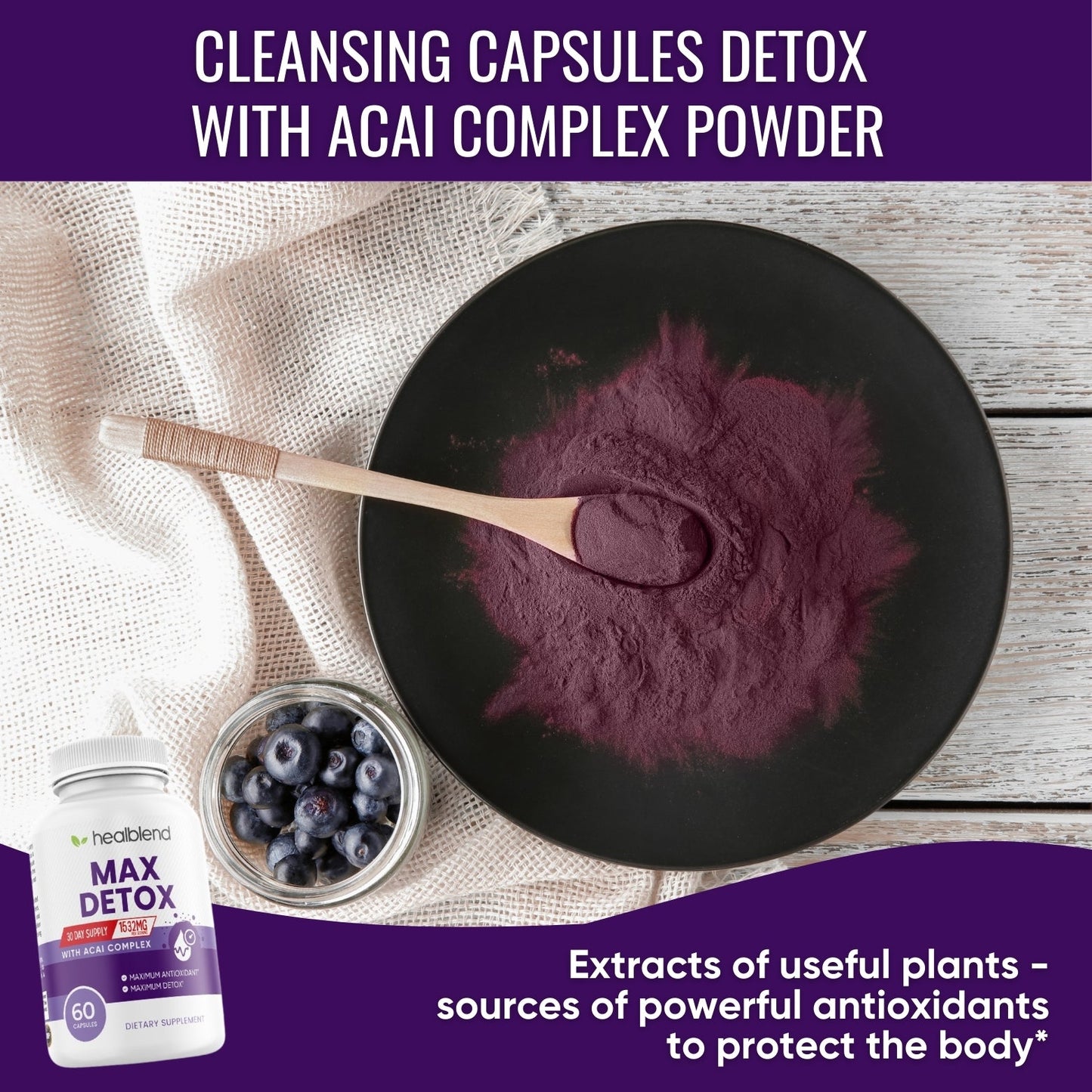 Max Detox Supplement - Healblend