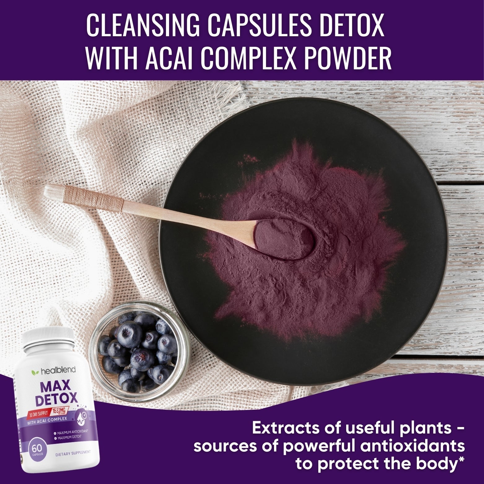 Max Detox Supplement - Healblend