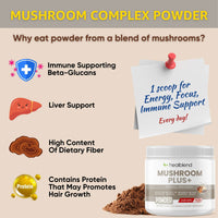 Mushroom Plus+ Powder - Healblend