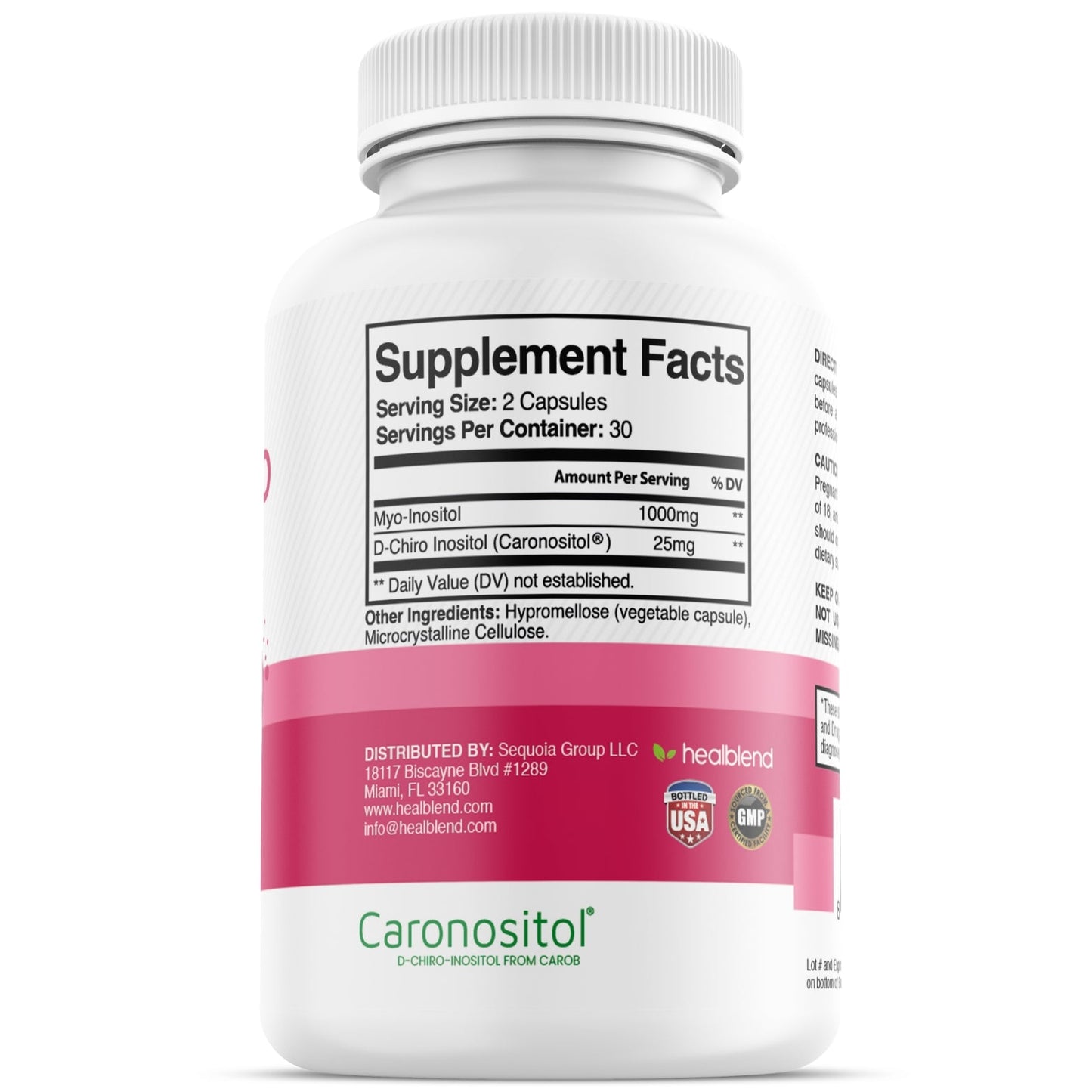 Myo & D - Chiro Inositol Plus - Healblend