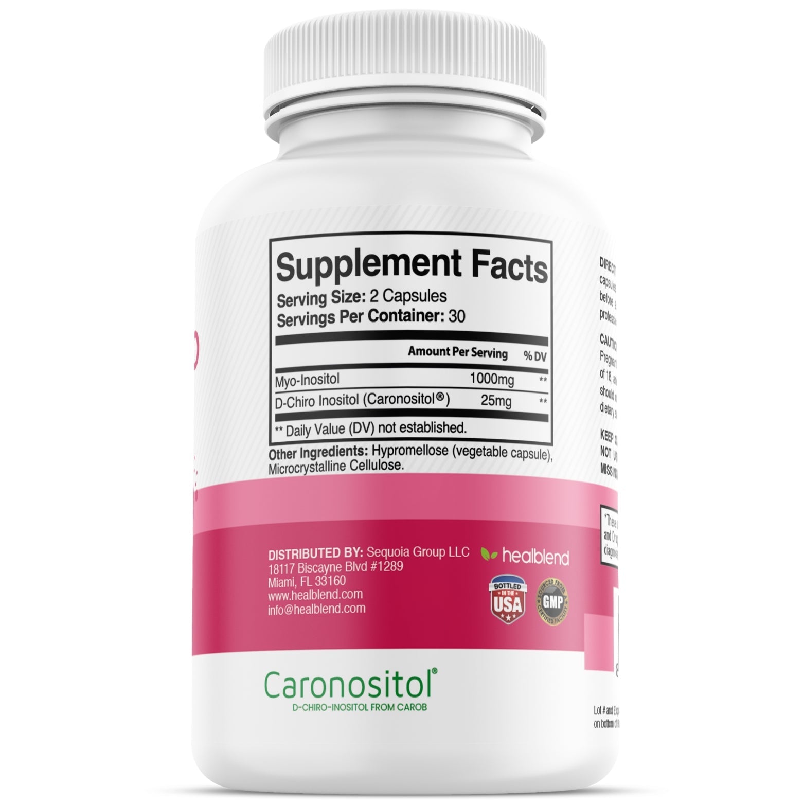 Myo & D - Chiro Inositol Plus - Healblend