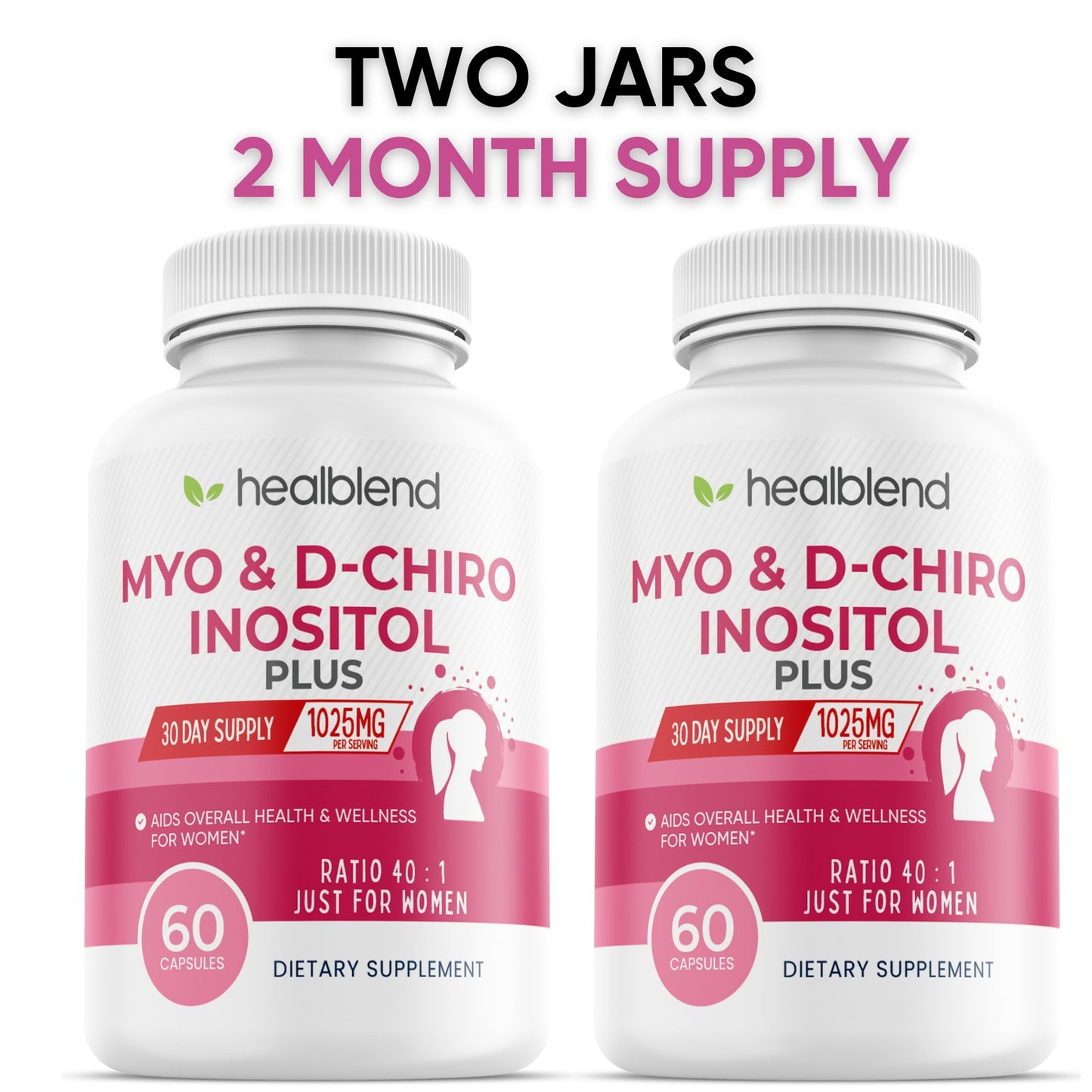 Myo & D - Chiro Inositol Plus - Healblend