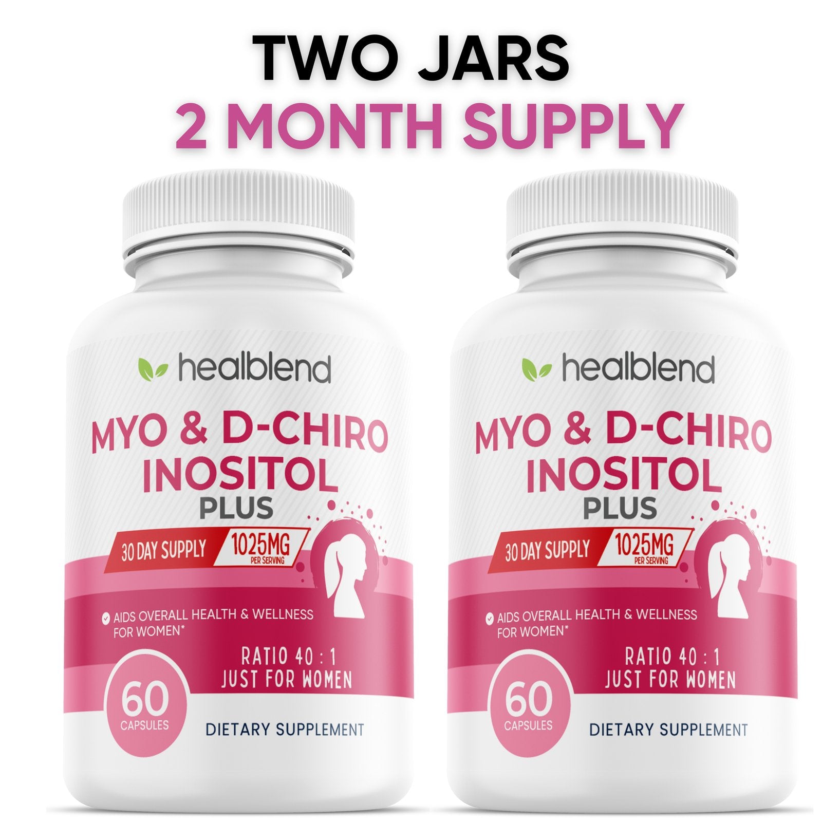 Myo & D - Chiro Inositol Plus - Healblend