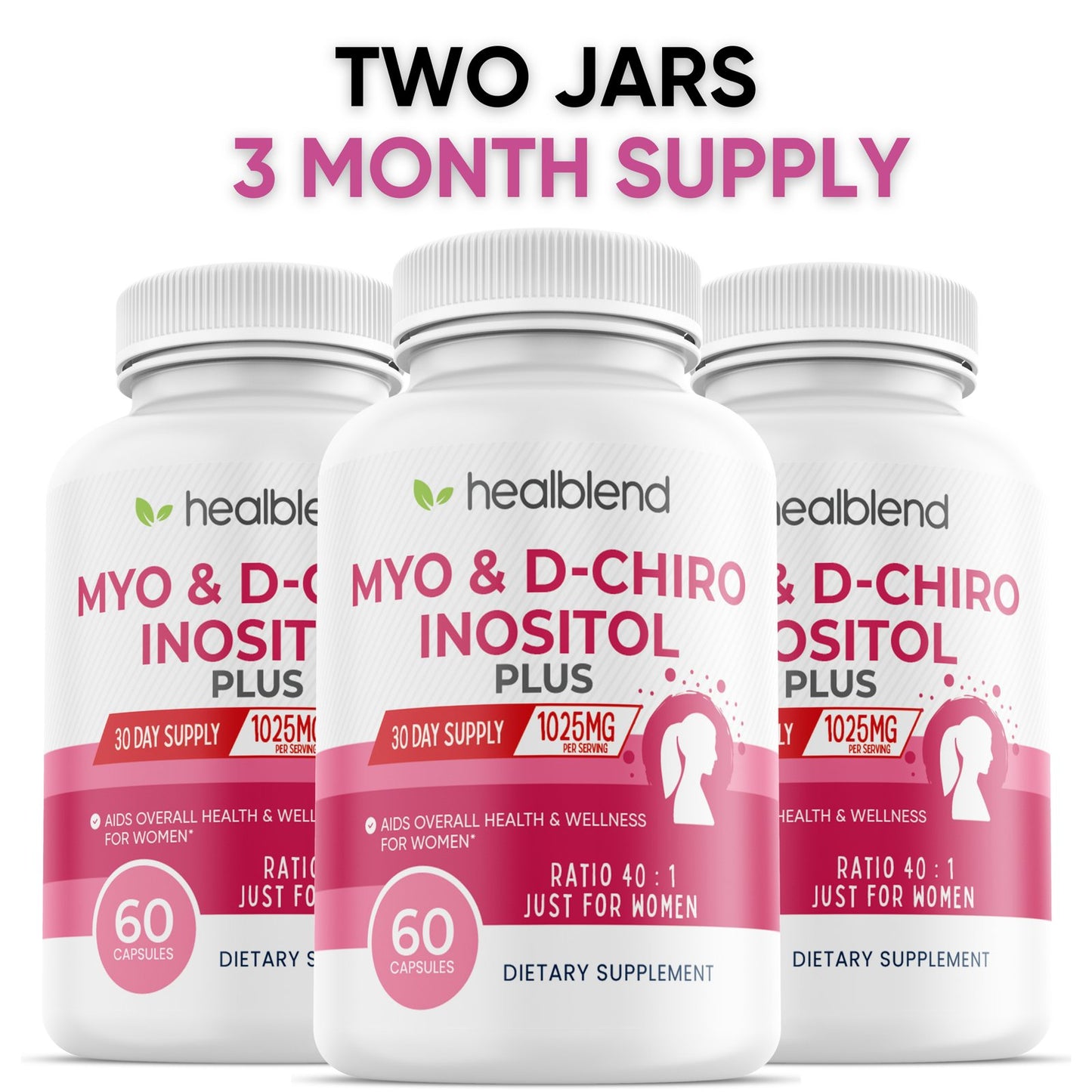 Myo & D - Chiro Inositol Plus - Healblend