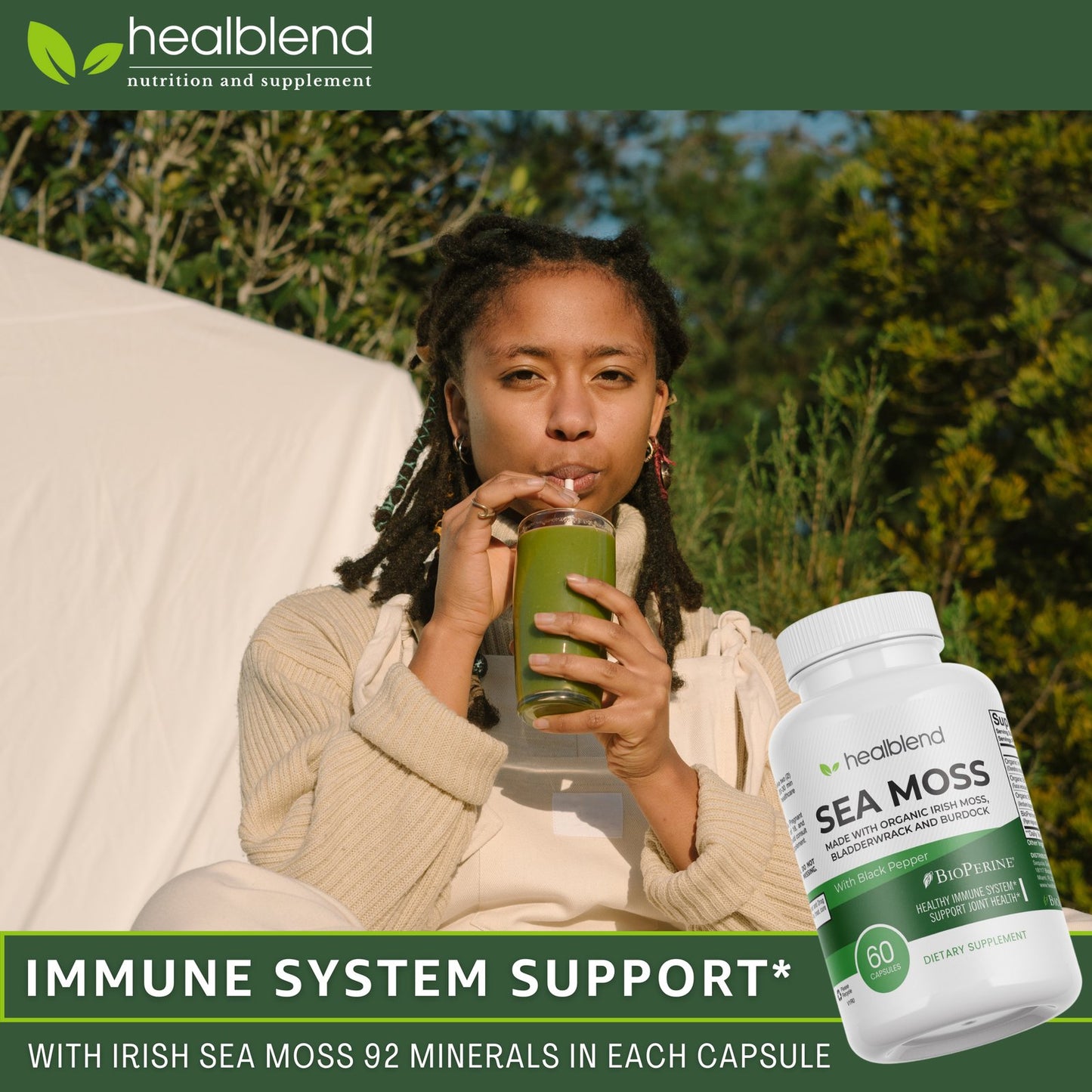 Organic Sea Moss Complex - Healblend