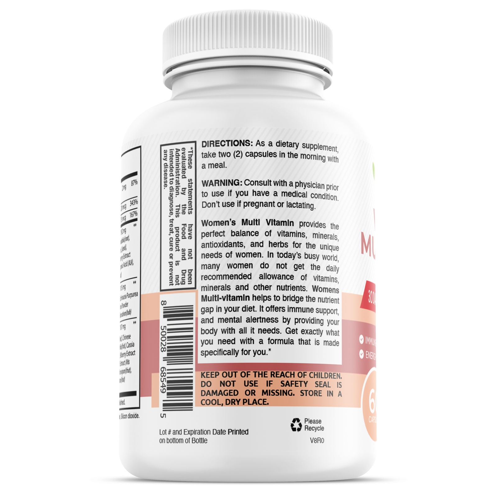 Women's Multivitamin Supplement - Healblend - #tag4#