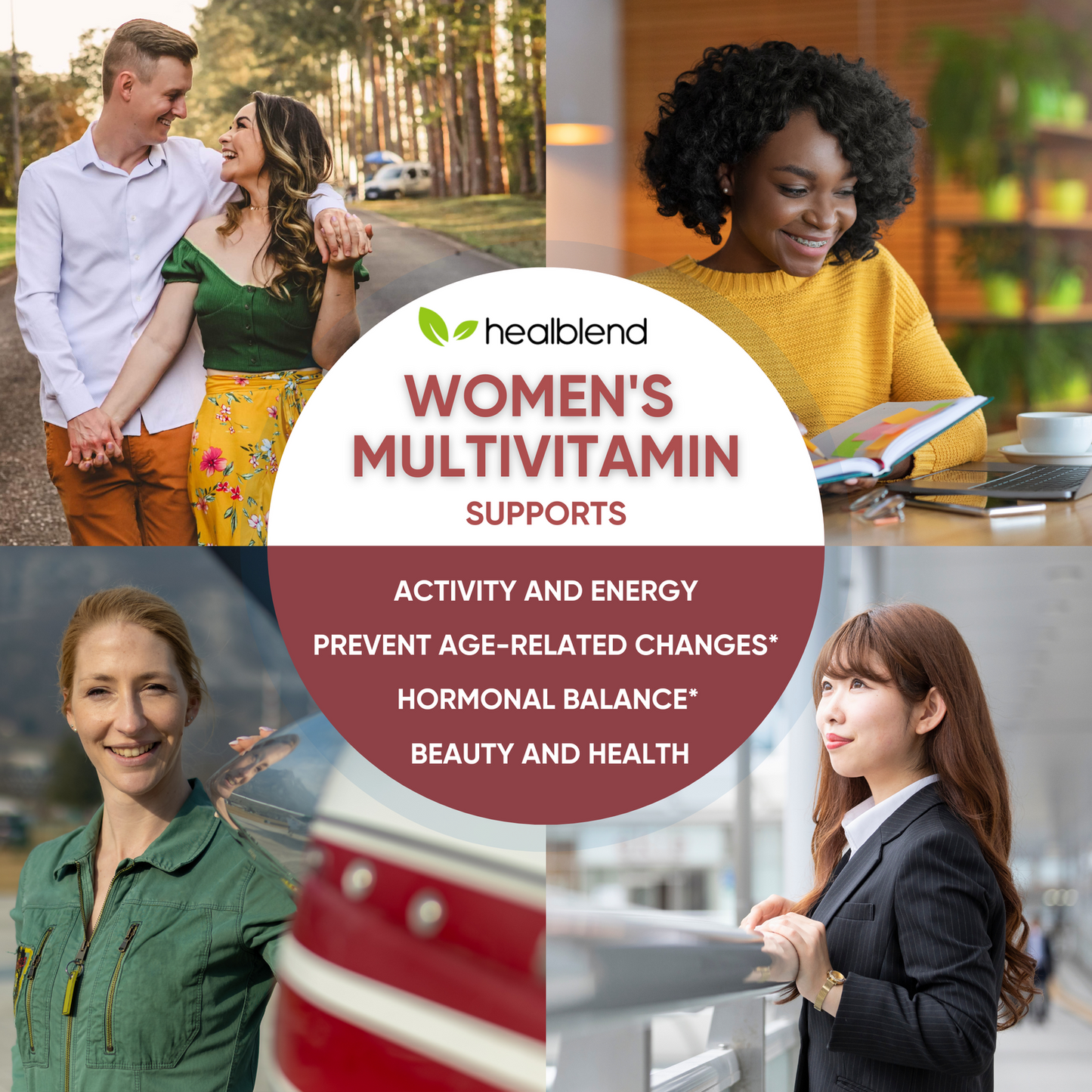 Women's Multivitamin Supplement - Healblend - #tag4#