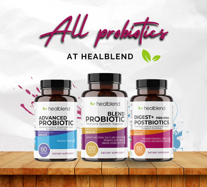 All probiotics at Healblend, types and what they are for, how not to make a mistake in choosing