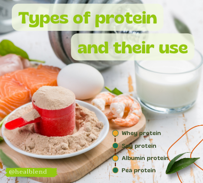 Types of protein and their use