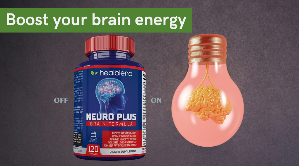 Boost your brain energy with Healblend brain capsules