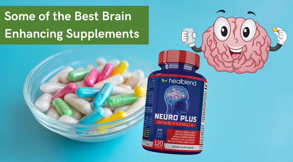 Some of the Best Brain Enhancing Supplements are available at HealBlend