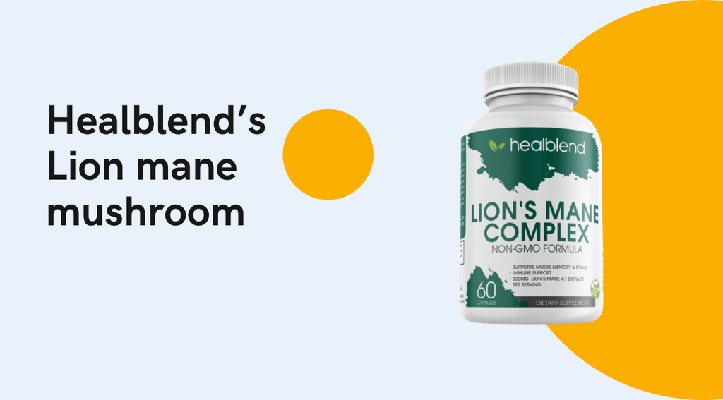 What are Healblend’s Lions mane complex capsules for?