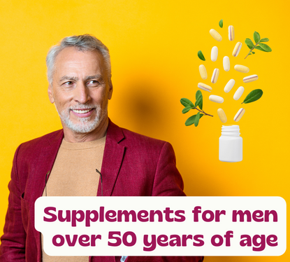 What Supplements Should a Man Over 50 Take?