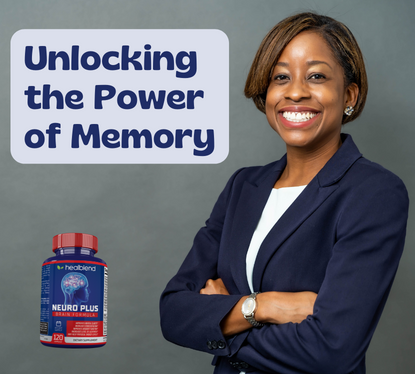Unlocking the Power of Memory: How Healblend's Neuro Plus Brain Supplement Supports Cognitive Function in Senior Women