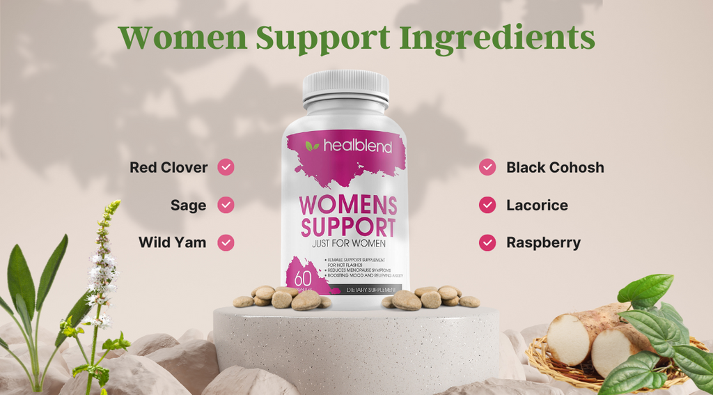 Overview of Women Support Ingredients