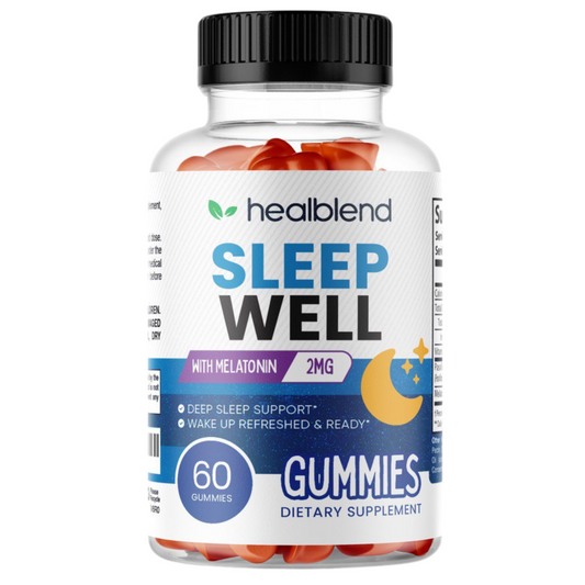 Sleep Well Gummies with Melatonin 2mg