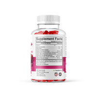 Saffron & Manuka Honey Mood Support Gummies for Stress Relief,  Calm Energy & Focus, Mixed Berry Flavor, 60 Count