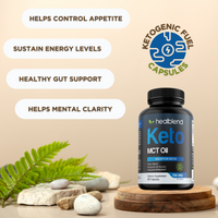 Keto MCT Oil - 3000mg for Ketosis Diet, Exogenous Ketones