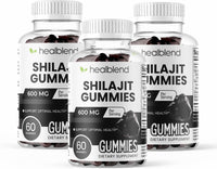 Organic Himalayan Shilajit Gummies 600mg - Optimal Health, Energy & Immunity Support for Men & Women, Natural Fruit Flavor - 60 Gummy