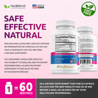 Ultra DIM Supplement 350mg - Supports Estrogen Blocker, Hormone Balance & Menopause for Women with Broccoli Extract, Bioperine - 60 Capsules