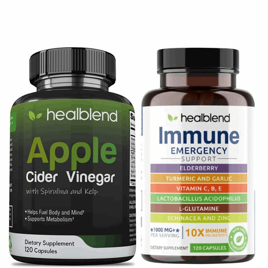 ACV with Spirulina & Immune Support - Healblend - #tag4#