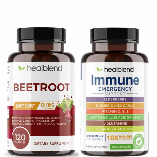 BeetRoot Capsules & Immune Support - Healblend - #tag4#