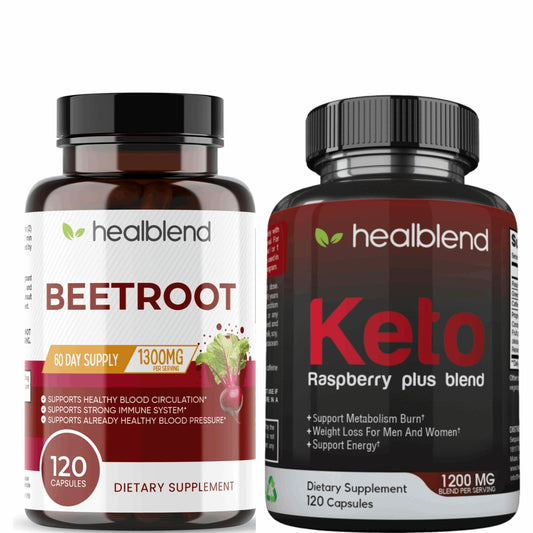 BeetRoot Capsules & Keto Raspberry - Healblend - #tag4#