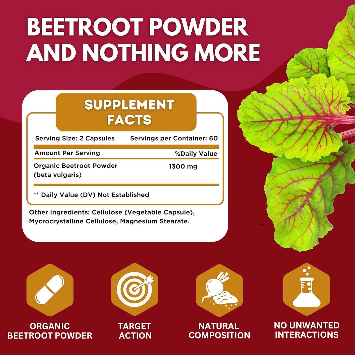 Beet Root Capsules - Healblend
