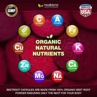 Beet Root Capsules - Healblend