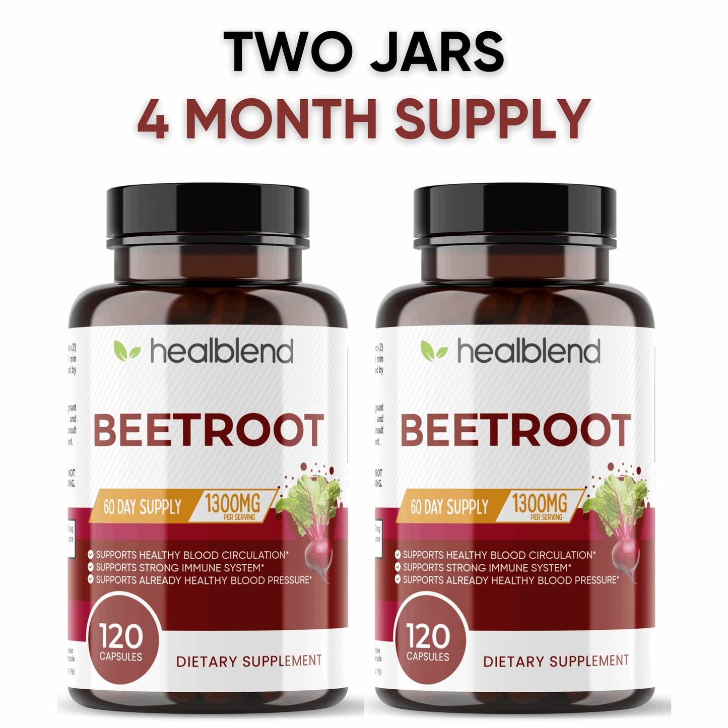 Beet Root Capsules - Healblend