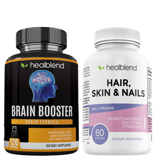 Brain Booster & Hair, Skin and Nails - Healblend - #tag4#