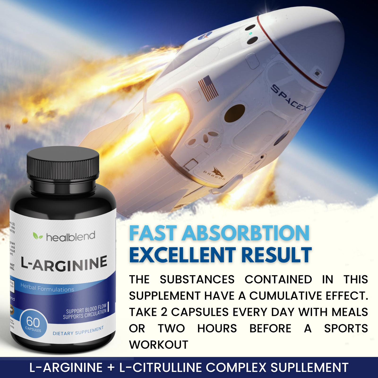 Brain Booster & L-Arginine - Healblend - #tag4#