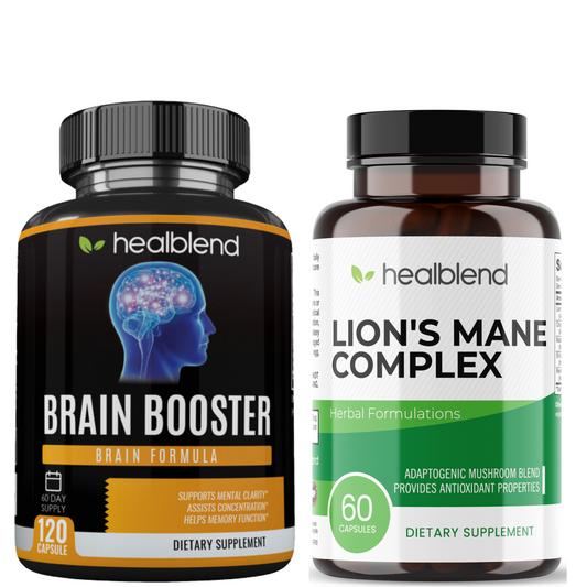 Brain Booster & Mushroom Complex - Healblend - #tag4#