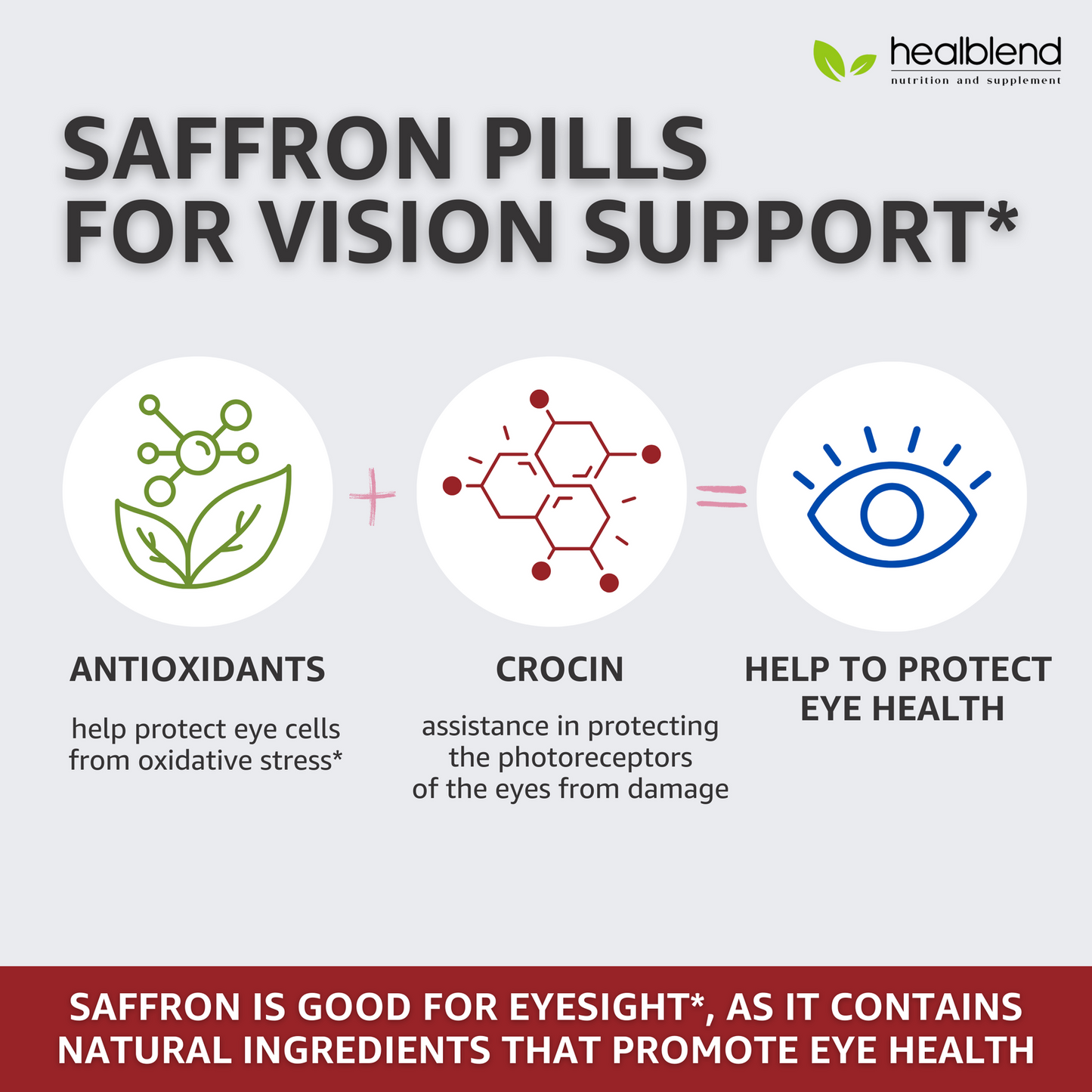 Brain Booster & Saffron Extract - Healblend - #tag4#